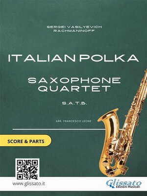 cover image of Saxophone sheet music for Quartet--Italian Polka